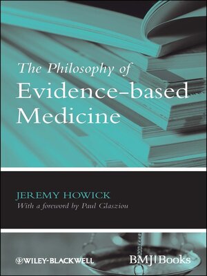 cover image of The Philosophy of Evidence-based Medicine